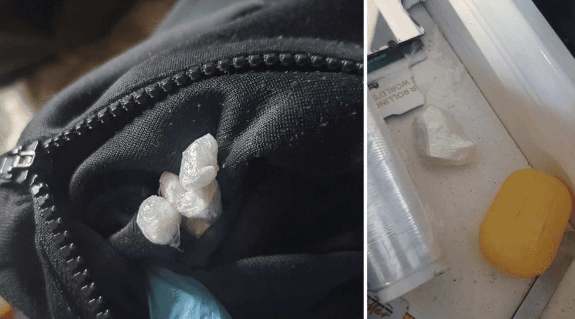 Drugs And Cash Were Seized As Three People Were Arrested In A Morning Raid