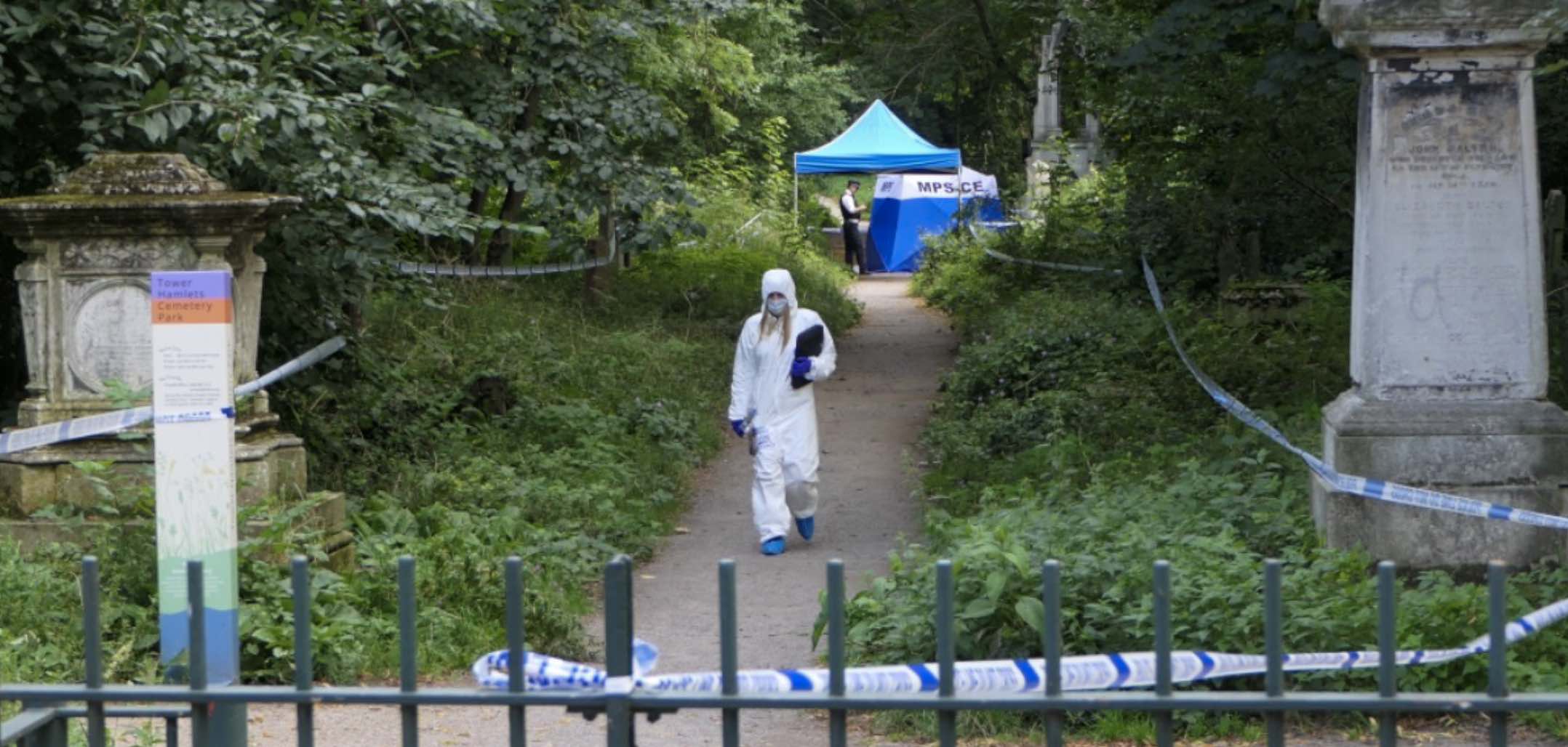 Police  Investigating The Murder Of A Man In Tower Hamlets Cemetery Park Have Arrested A Man In Connection With The Incident