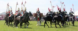Queen House Cavalry  Go Down A Storm On The Isle Of Wight