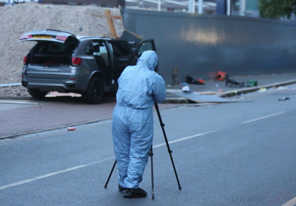 Detectives Investigating A Car Colliding With A Group Of People During An Altercation In Battersea Have Made Another Arrest