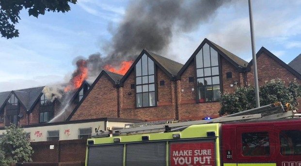 Major Incident Declared After Blaze Rips Through Shopping Centre In Walthamstow