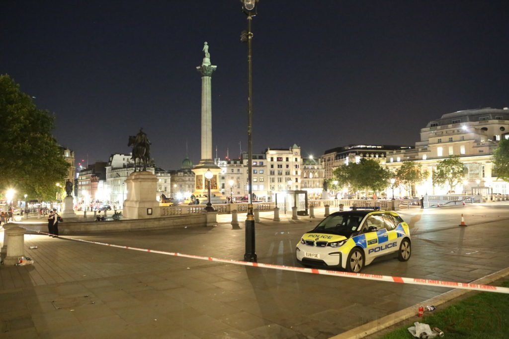 Man Rushed To Hospital Following Stabbing In Trafalgar Square