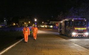 Kent Firefighters Learn How To Tackled  Potentially Devastating Fire  At Rochester Cathedral