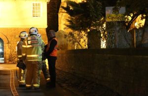 Kent Firefighters Learn How To Tackled  Potentially Devastating Fire  At Rochester Cathedral