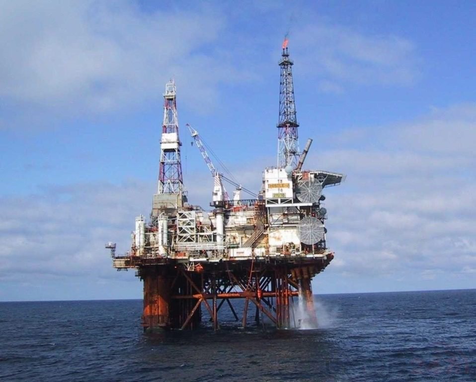 Oil Rig Platform Evacuated Due To Bad Weather