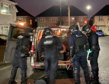 Ten Suspected Members Of An Organised Crime Group Have Been Arrested Today On Suspicion Of Flying An Estimated £15.5million Out Of The Uk