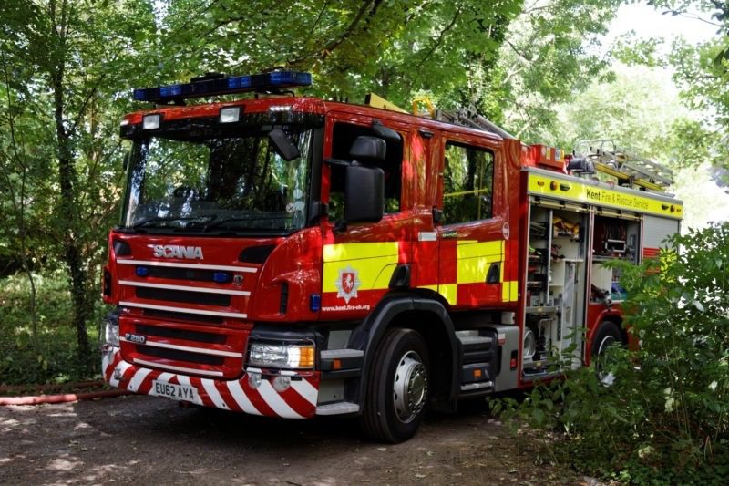 Fire Rips Through Canterbury Property Leaving Village In Darkness