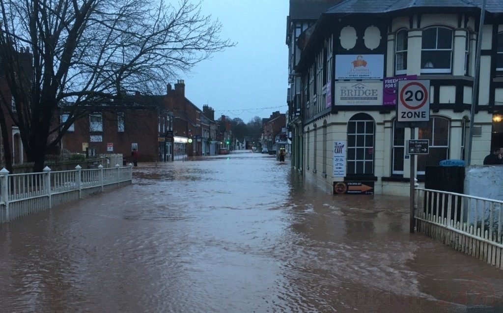 Storm Dennis Triggers Red Rain Warning