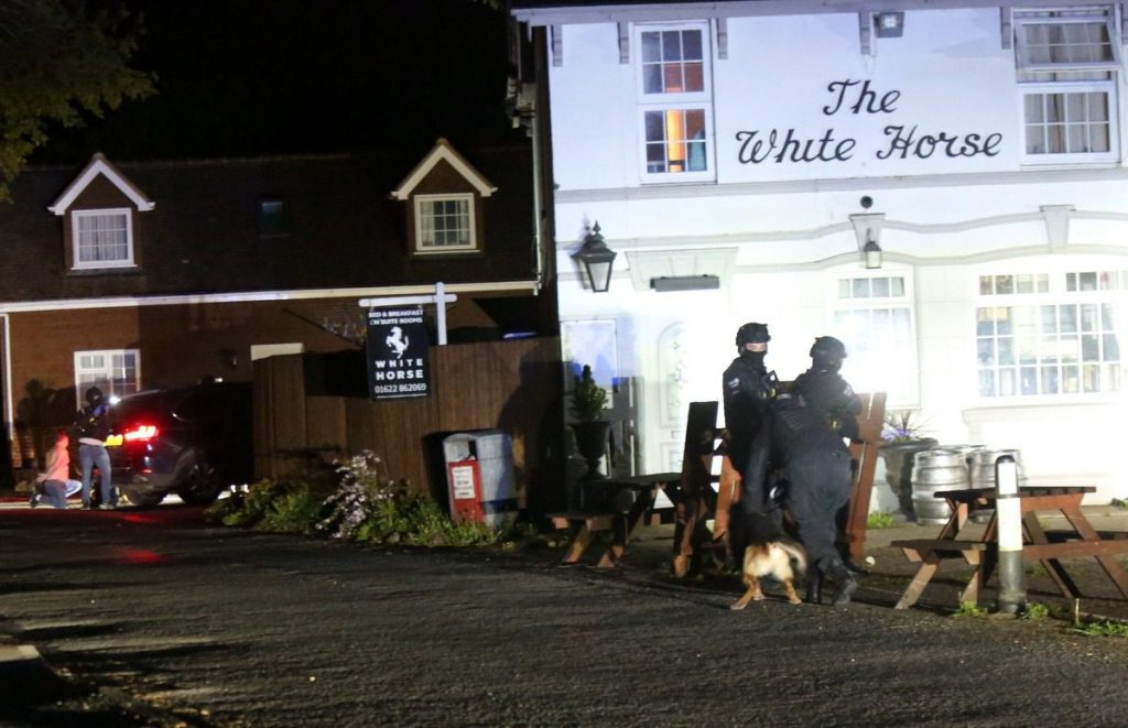 Armed Police Throw Sleepy Doomsday Village Of Otham Into Lockdown