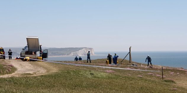 Multi Agency Recovery Operation Off Peacehaven