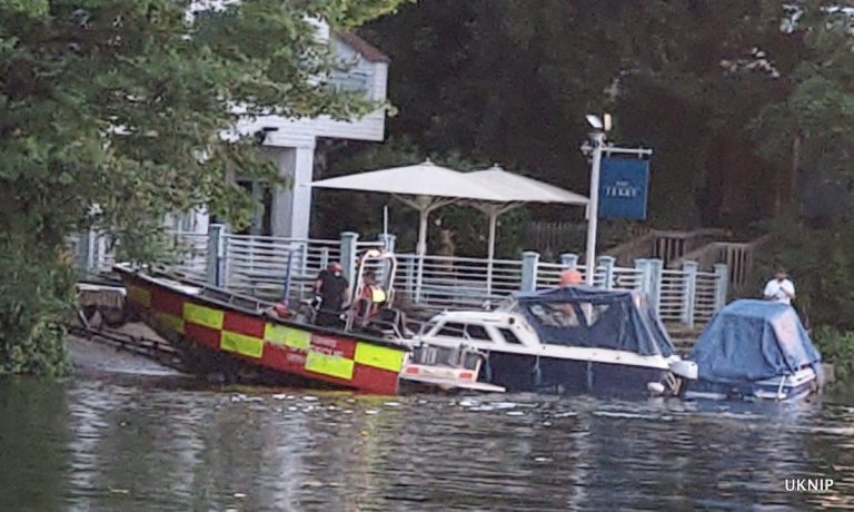 Emergency Services Called To Three Persons In Difficulty  At Odney Weir