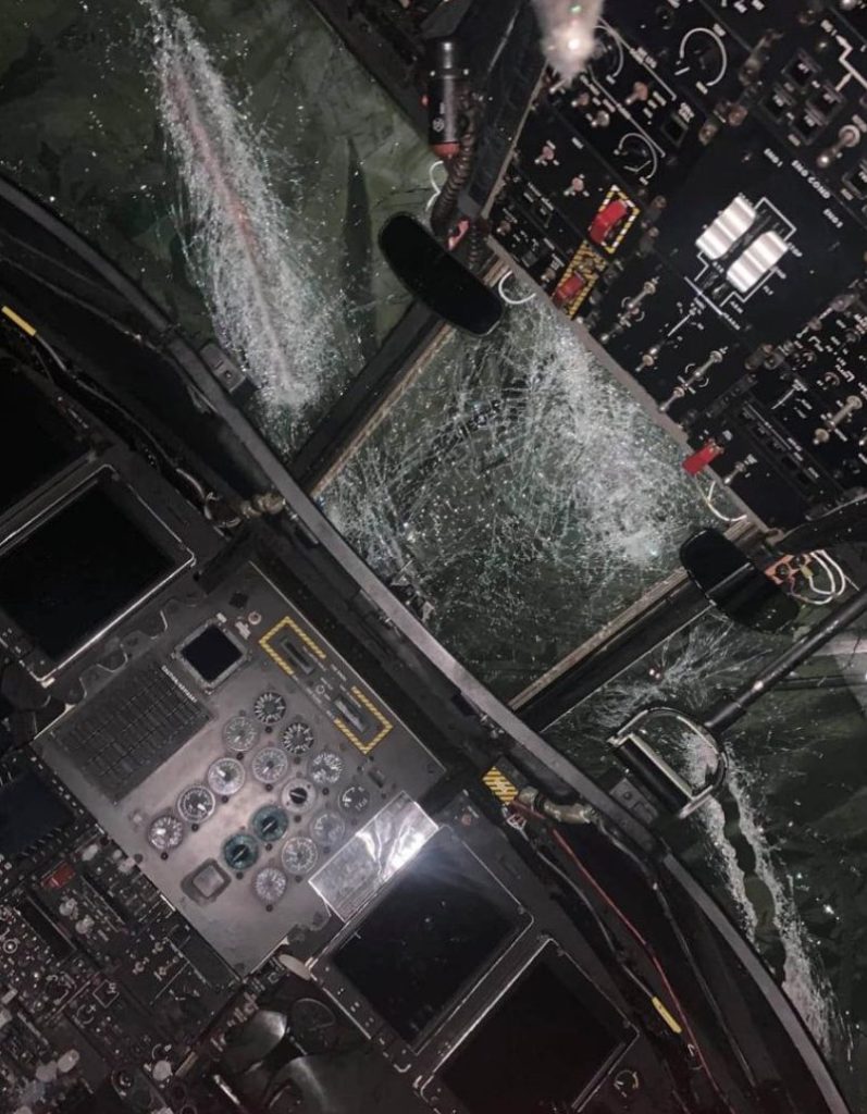 A Chinook From Raf Odiham Makes An Emergency After Hitting Power Lines