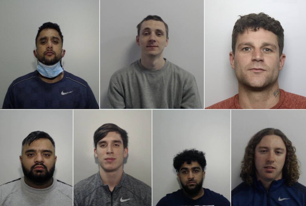 Seven men have been jailed after a National Crime Agency investigation uncovered plots to sell a terrifying haul of automatic and semi-au…