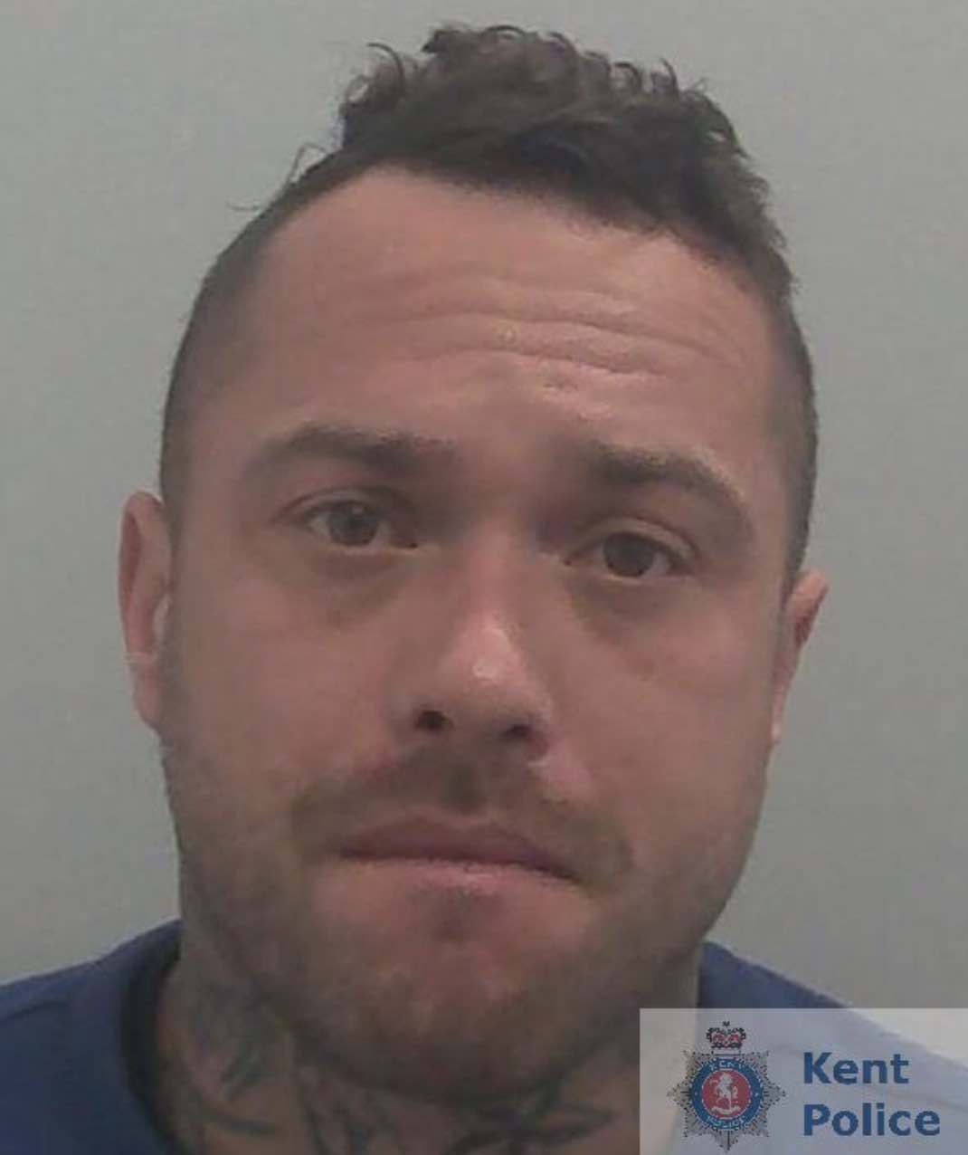 Six acts of serious violence have led to an Edenbridge man being jailed for nine years – (ID 521825)