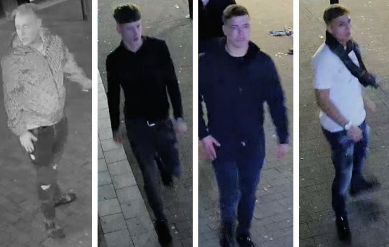 CCTV images have been issued by officers investigating a fight involving several people in the centre of Maidstone – (ID 522375)