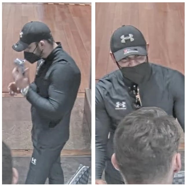 Officers investigating a high-value ‘SIM swap fraud’ have released images of a man who may be able to assist them – (ID 524424)