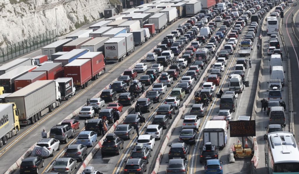 Traffic Management On The M20 Has Been Eased As The Peak Of This Week’s Eu-bound Freight Has Now Passed Through The County And Crossed The Channel, Kent Resilience Forum (krf) Partner National Highways Has Announced