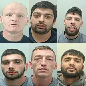 Six people have been jailed for a total of 32 years after a Lancashire Constabulary investigation into the supply of Class A drugs and criminal exploitation of children