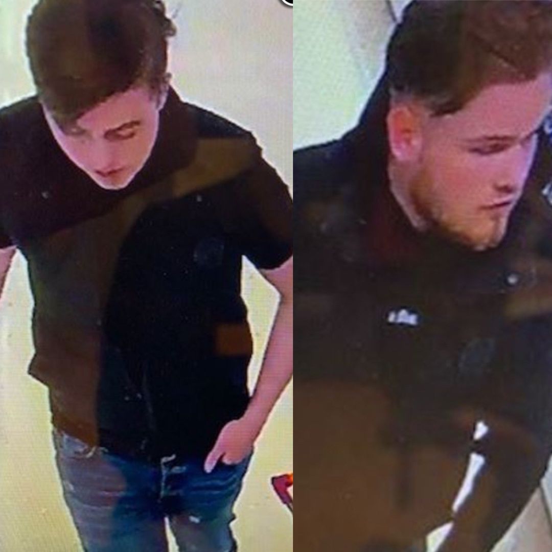 Police have released CCTV images of two men they would like to speak to in connection with a high-value theft of beauty products in Norwi…