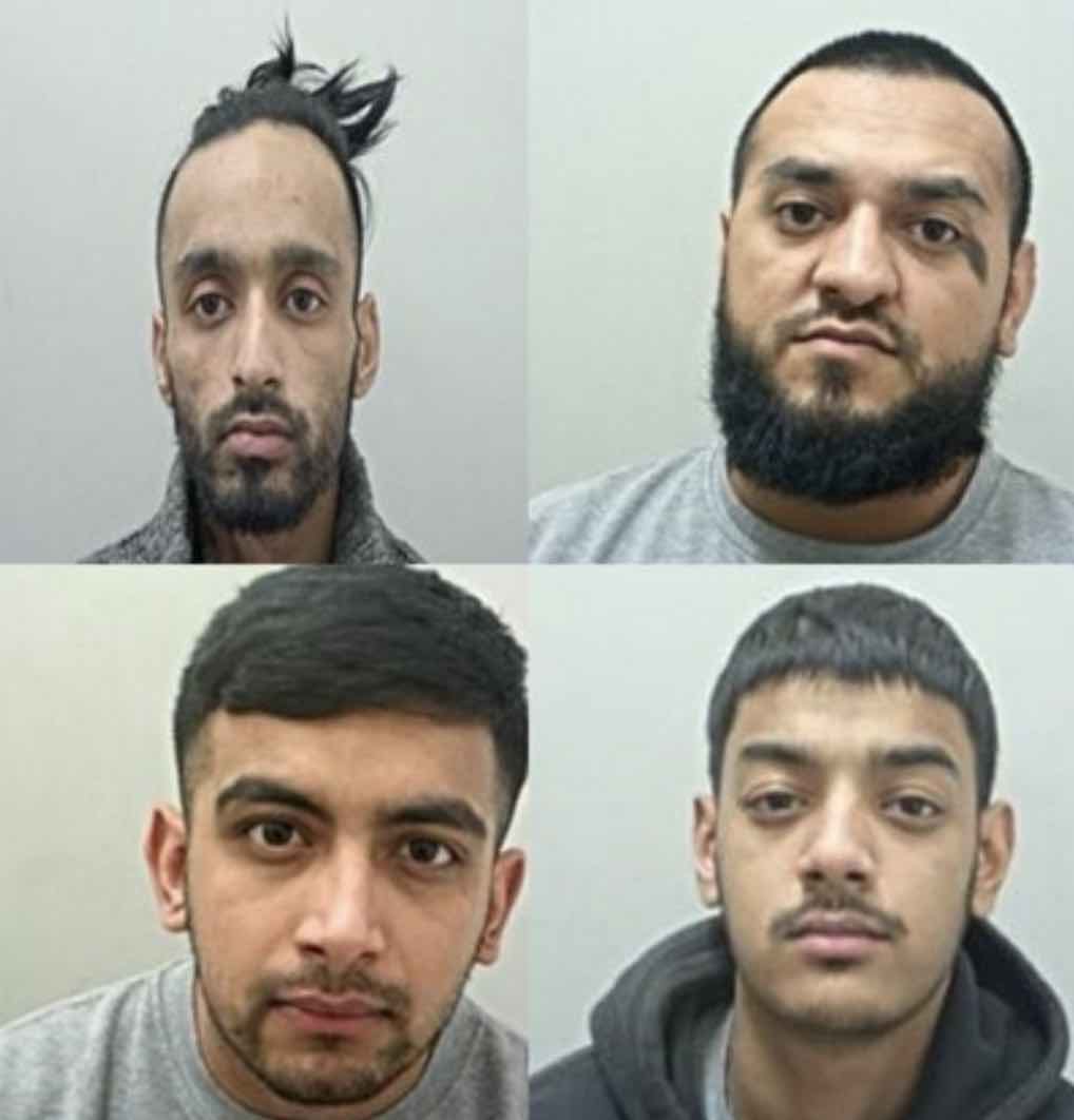 Four Gang Members Jailed For 30+ Years After Major Police Operation