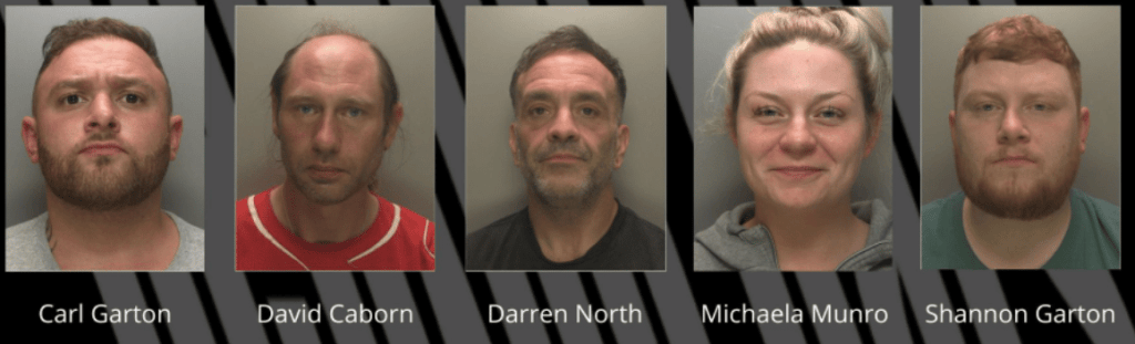 Five Jailed In Surrey Drug Gang Crackdown: Ringleader Carl Garton Sentenced To 10 Years