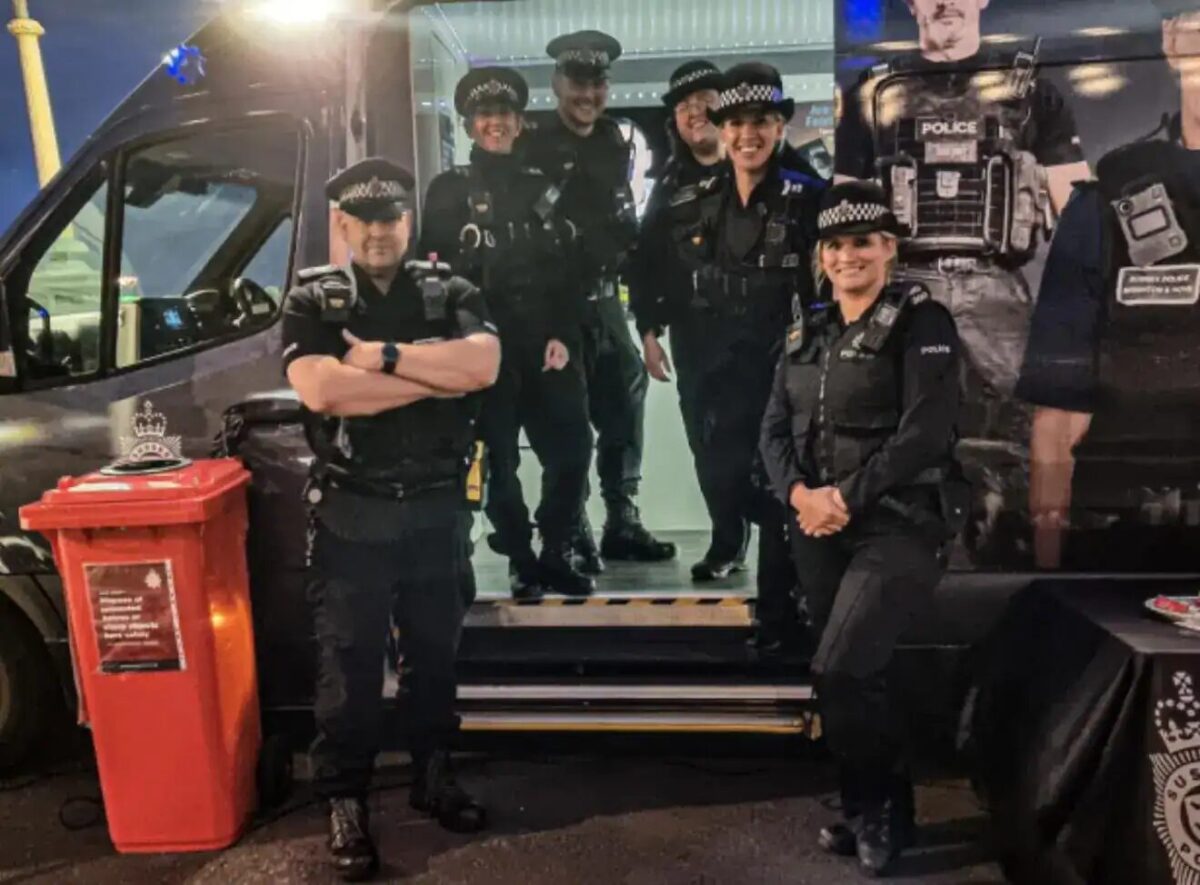 Sussex Police joined forces across the country last week for Operation Sceptre, a national week of action alongside our community partners to tackle knife crime and raise awareness of the dangers of carrying knives