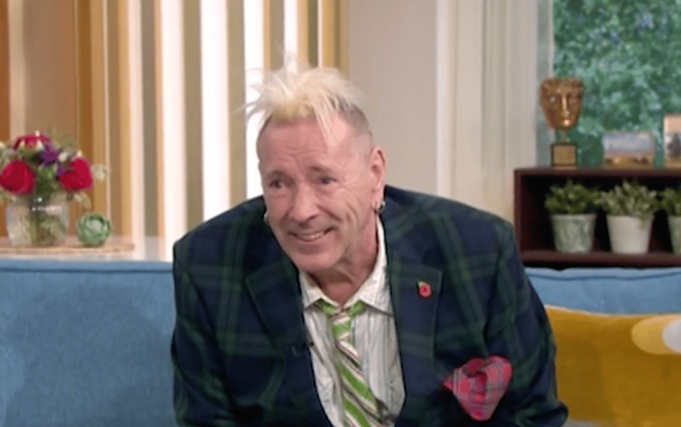 This Morning Presenters Apologise To Viewers During Interview With Sex Pistols Frontman John Lydon