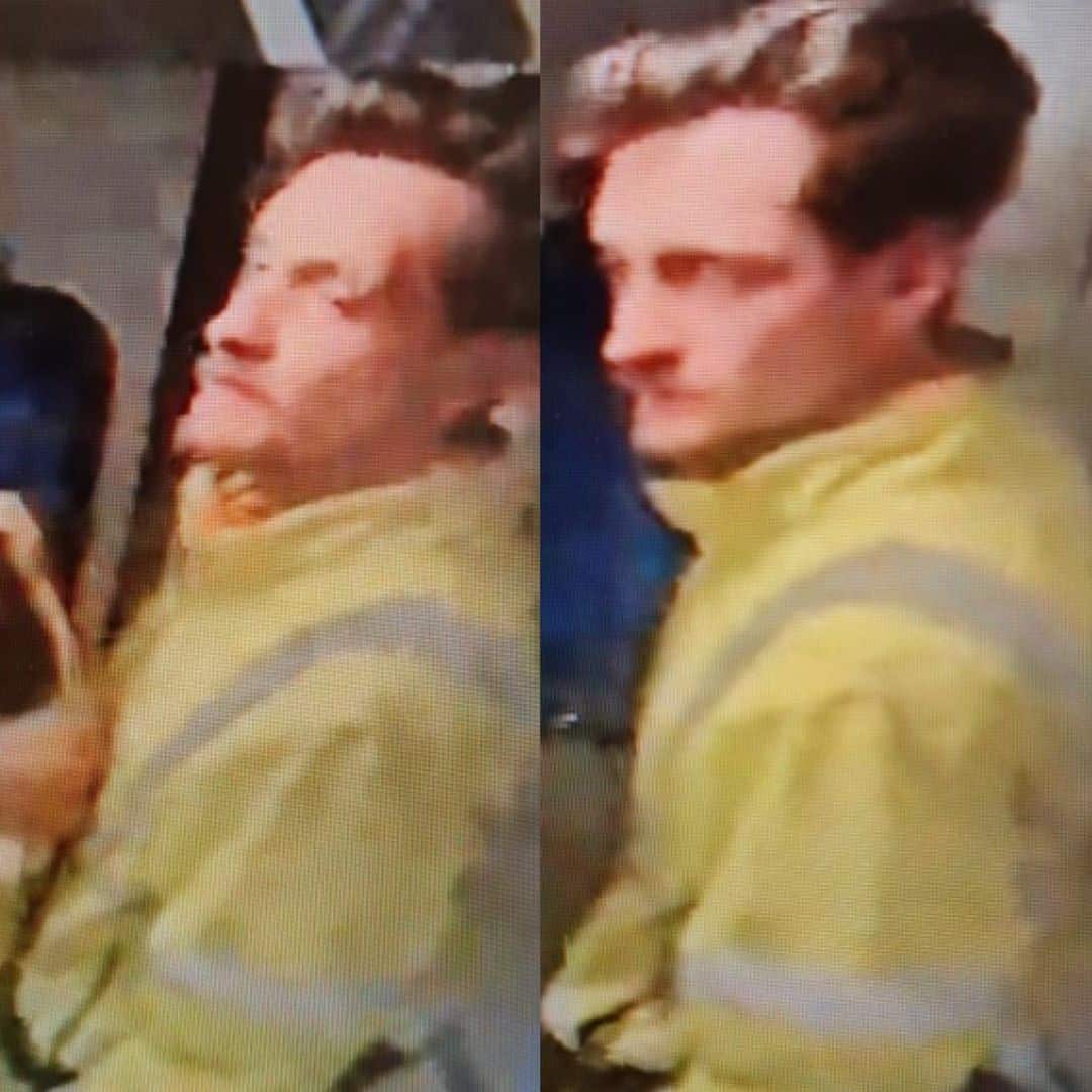 Police Are Releasing Cctv Images Of A Suspect In An Incident In Which A Man Spat In The Face Of A Train Driver And A Member Of Rail Staff