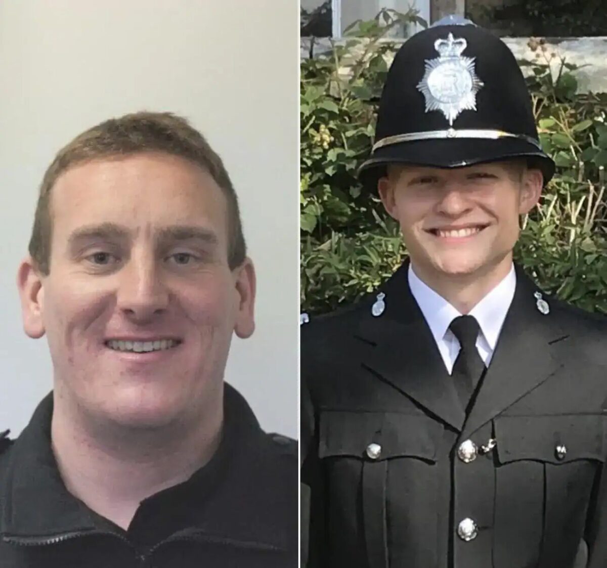 Two Cumbria Police officers have been nominated for The National Police Bravery Awards after being punched and pushed down a flight of stairs by a violent man but still recovering to make the arrest.