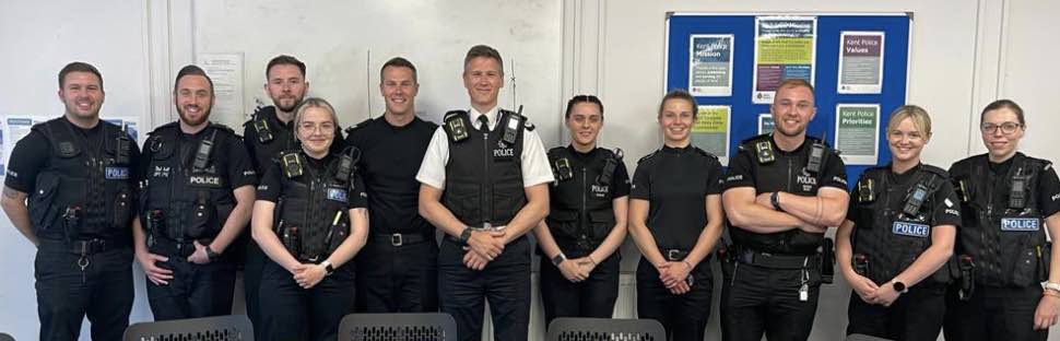 Kent Police’s response officers’ bravery and commitment are being recognised as part of a national celebration – (ID 527065)