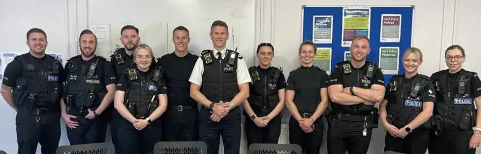 Kent Police’s response officers’ bravery and commitment are being recognised as part of a national celebration
