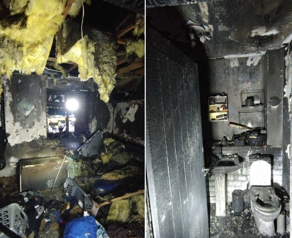 On Tuesday Evening, Firefighters Were Called To The Scene Of A House Fire In Langdon Hills (near Basildon)