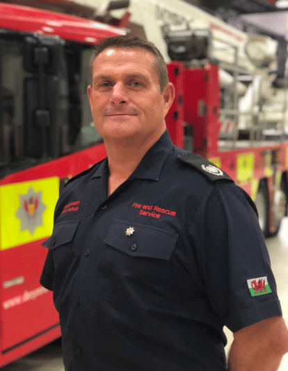 The Queen has honoured South Wales Fire and Rescue Service Heroes for their outstanding contribution – (ID 527546)