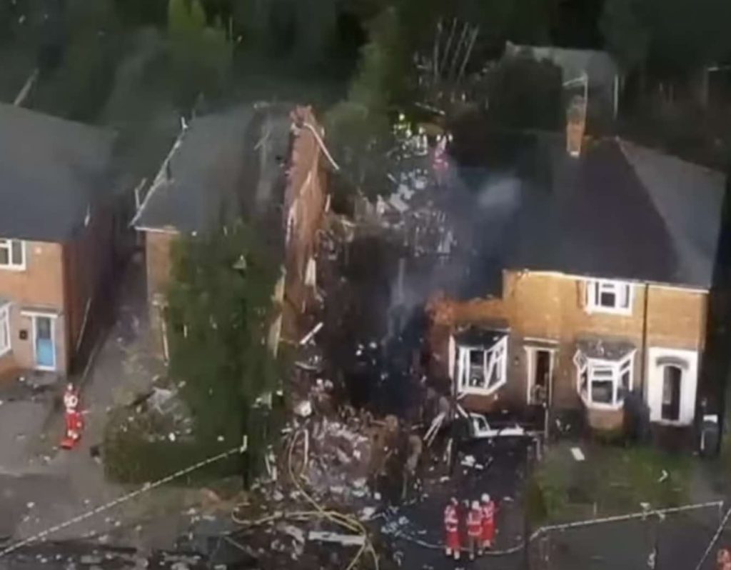 Last Night's Explosion At A House In Birmingham Killed A Woman