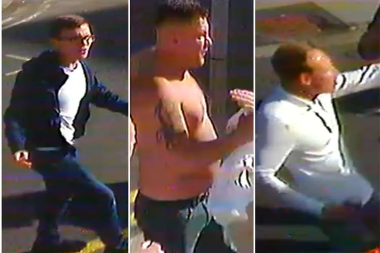 CCTV footage was released following two alleged racist incidents in Folkestone – (ID 529050)