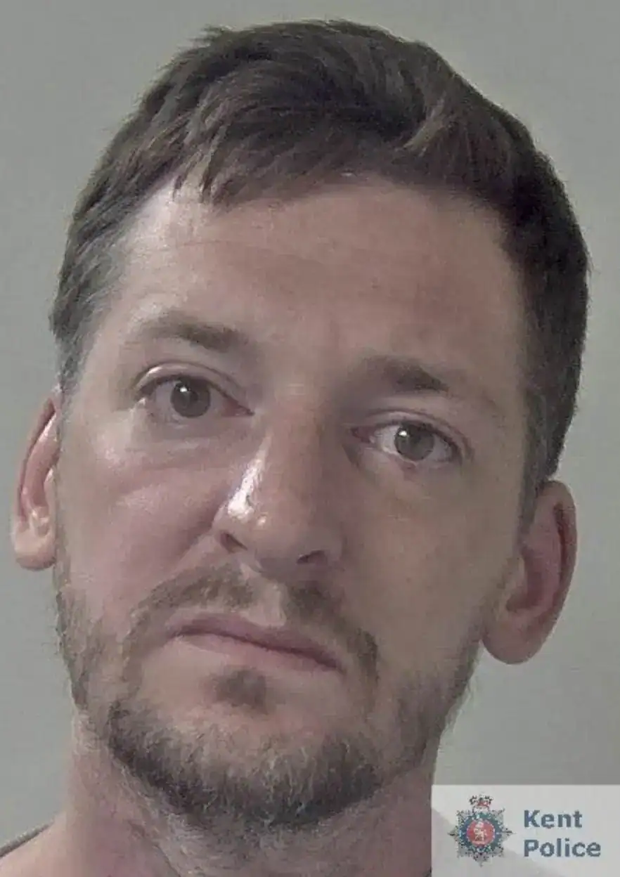 A violent offender who stabbed a man during a disturbance in Folkestone has been sentenced to ten years in prison