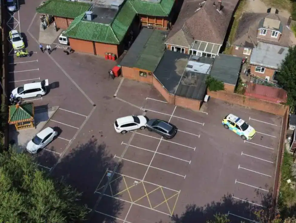 Two Critical After Three-Car Crash Rocks Park Gate Chinese Restaurant Car Park