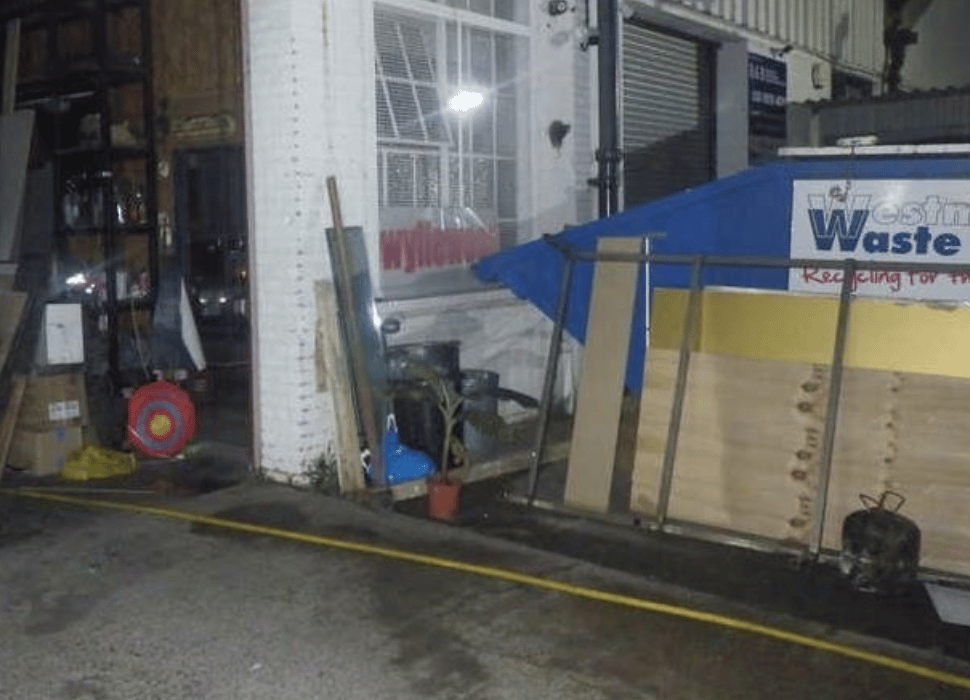 Six Fire Engines And Approximately 40 Firefighters Were Dispatched To A Fire At A Number Of Industrial Units On Bell Green Lane In Sydenham