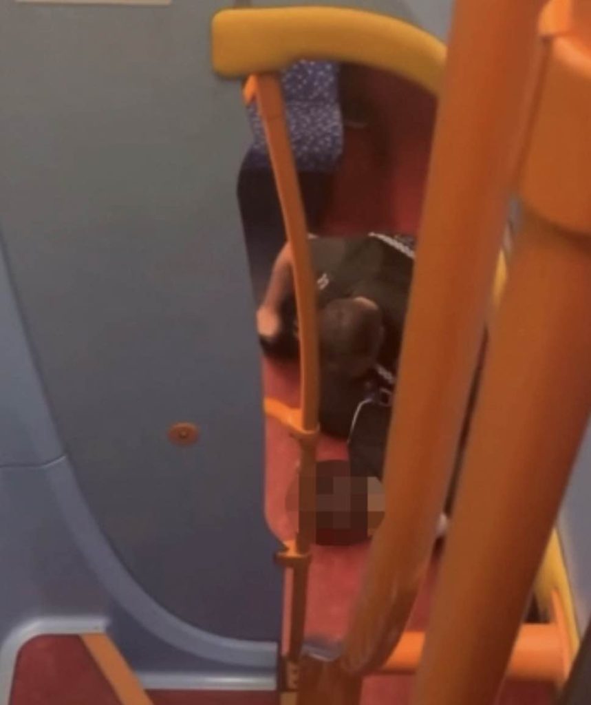 On The Evening Of July 16, A Video Shared On Social Media Showed An Officer Striking A Man Who Was Restrained On The Floor Of A Bus In Seaside