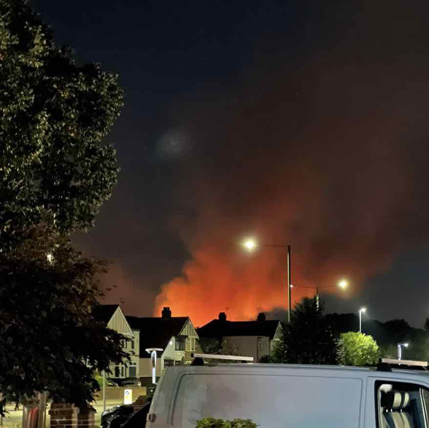 Arsonists attack Dartford Heath an Eighth time in as many weeks – (ID 530325)