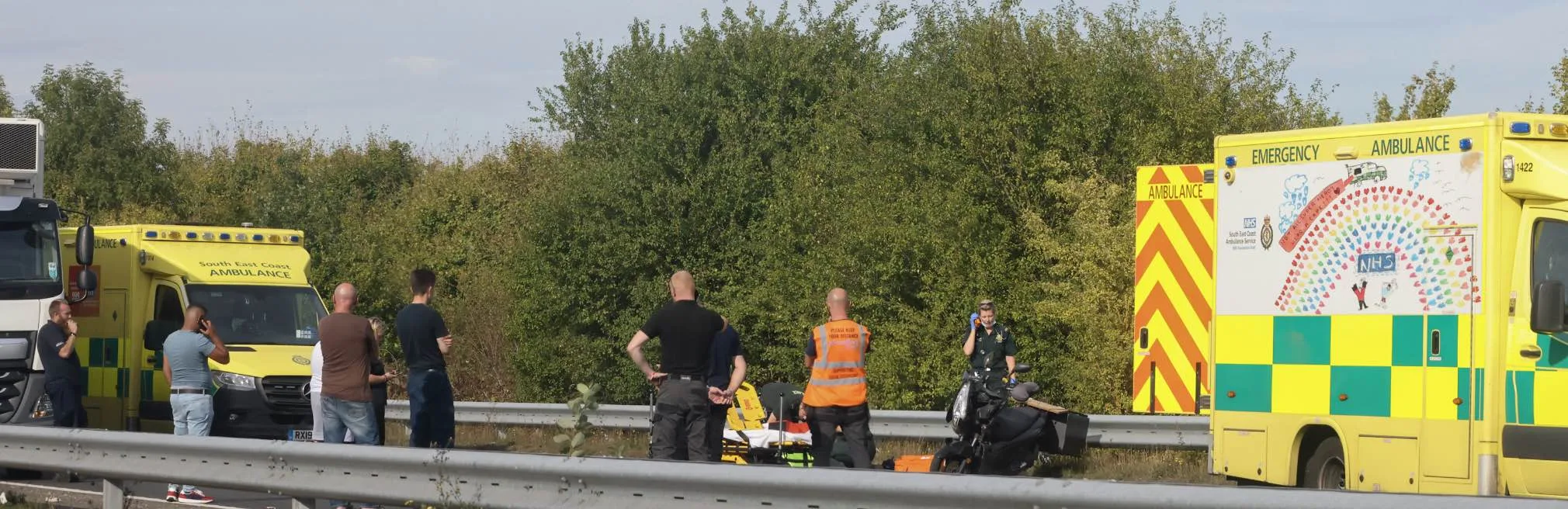 Police launch probe after motorbike hit and run near Tonbridge – (ID 530644)