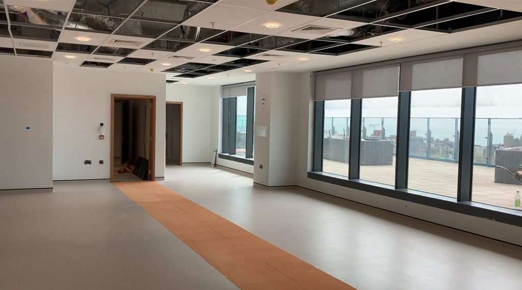 Eastern Road Will Be Closed This Weekend So That Two New Mris Can Be Lifted In To The New Hospital Building