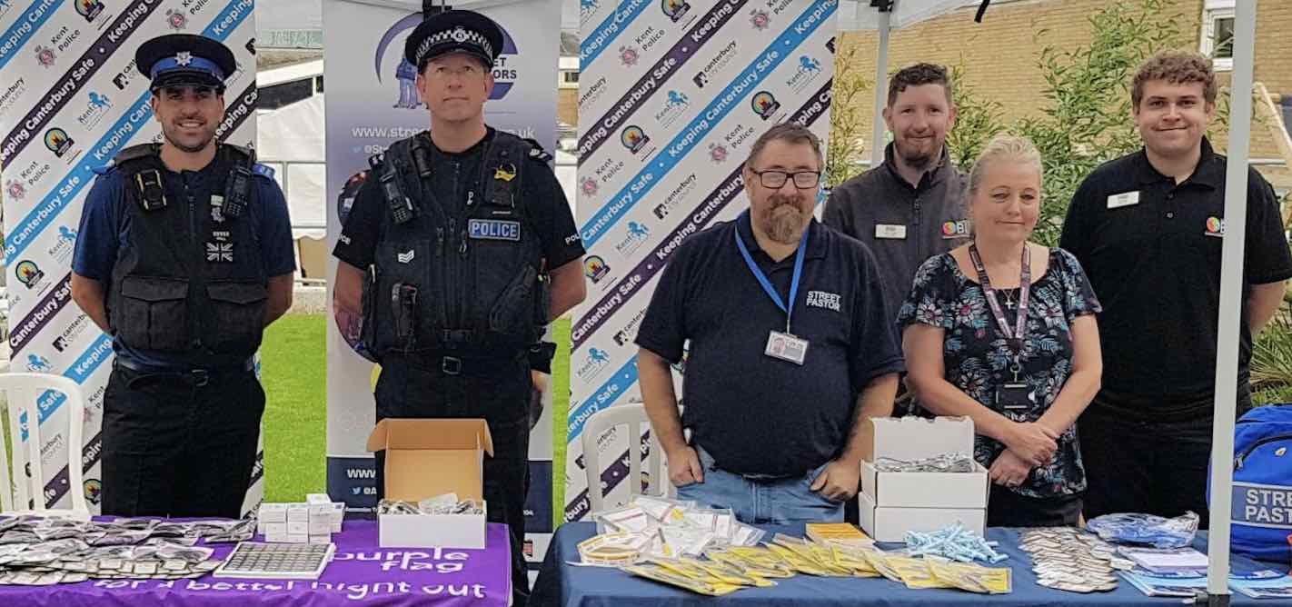 Kent Police Officers Have Been Working With Partner Agencies To Make Sure Students Feel Welcome And Safe In Canterbury