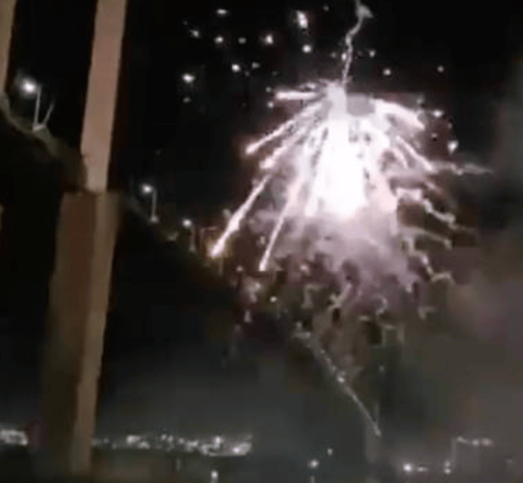 Fireworks Have Been Blasted At Eco Protesters Causing Travel Chaos As They Enter A Second A Day Dangling From Dartford Crossing