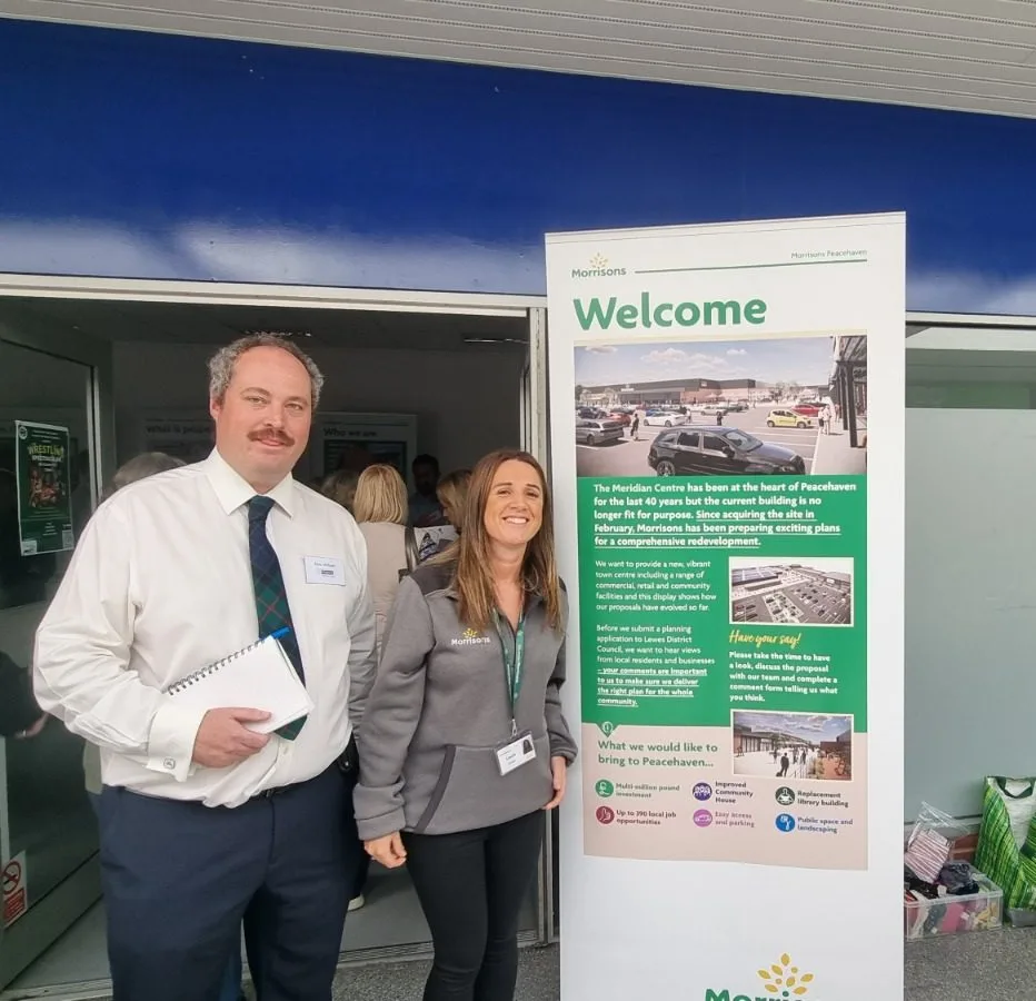 Morrisons hold a public exhibition on new store proposals for Peacehaven – (ID 531006)