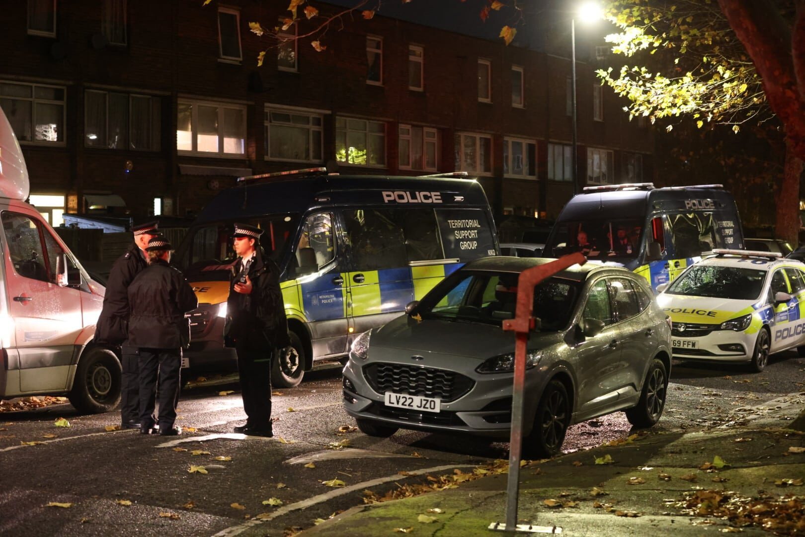 Police Launch Murder Investigation On Thamesmead In South East London