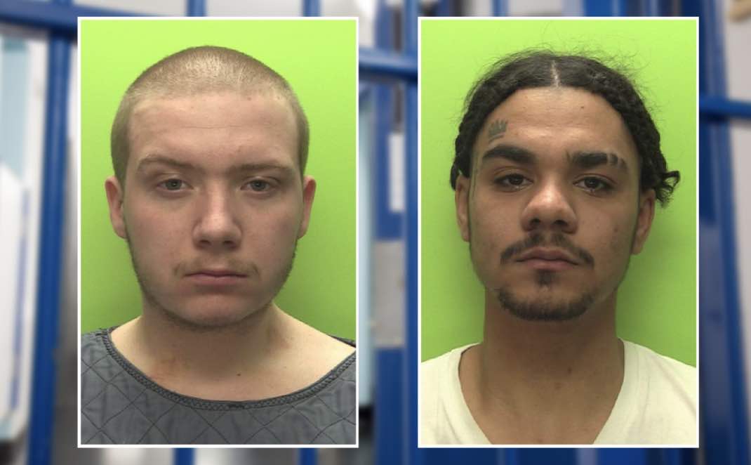 Two men who robbed a vulnerable man at a homeless shelter have been jailed – (ID 532946)