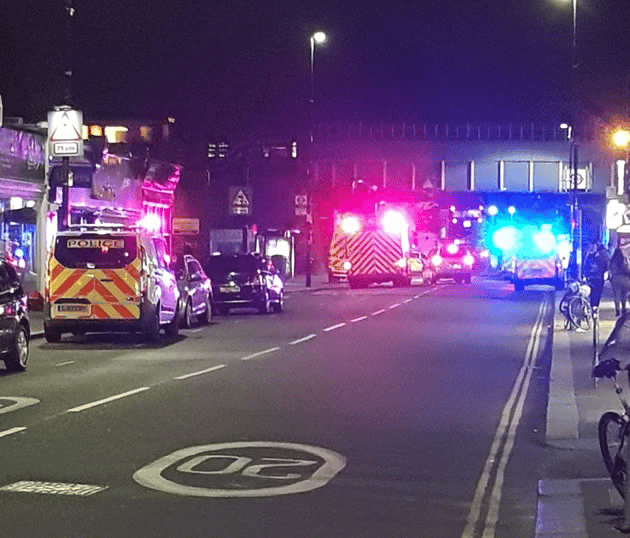 Person Hit By A Train At Turnham Green Tube Station