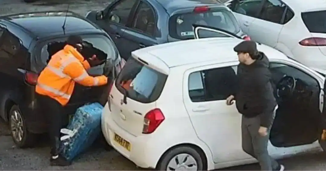 Cat Converter Thieves Smash Car in Cheetham Hill – Police Urge Public to Identify Two Men