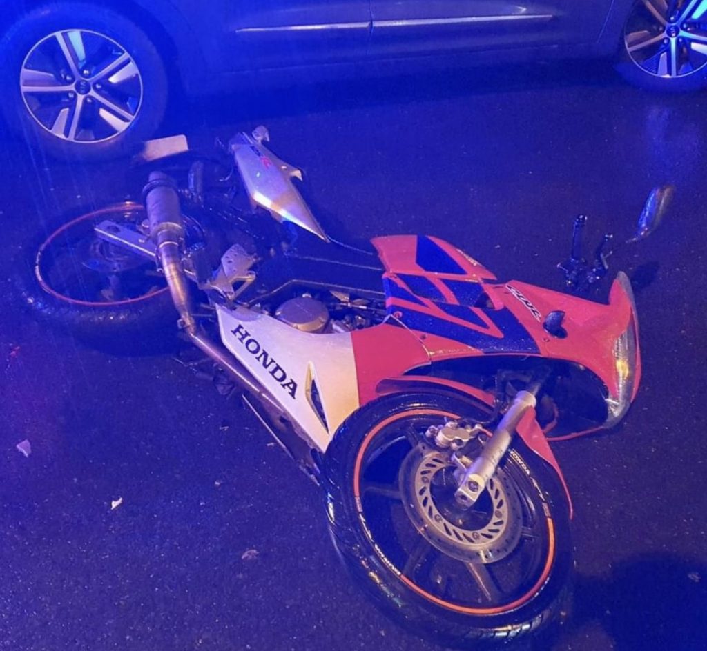 Motorcycle Rider Claimed His Vehicle Had Been Stolen After Walking Away From The Scene Of A Collision In Worthing